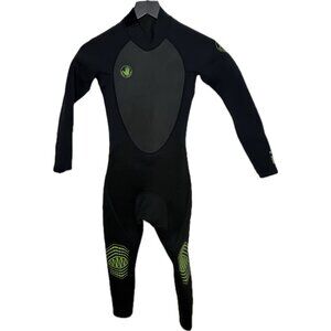 Body Glove JUNIOR PRO 3 BACK ZIP FULLSUIT 3/2MM Full Wetsuit - BLACK Size 8